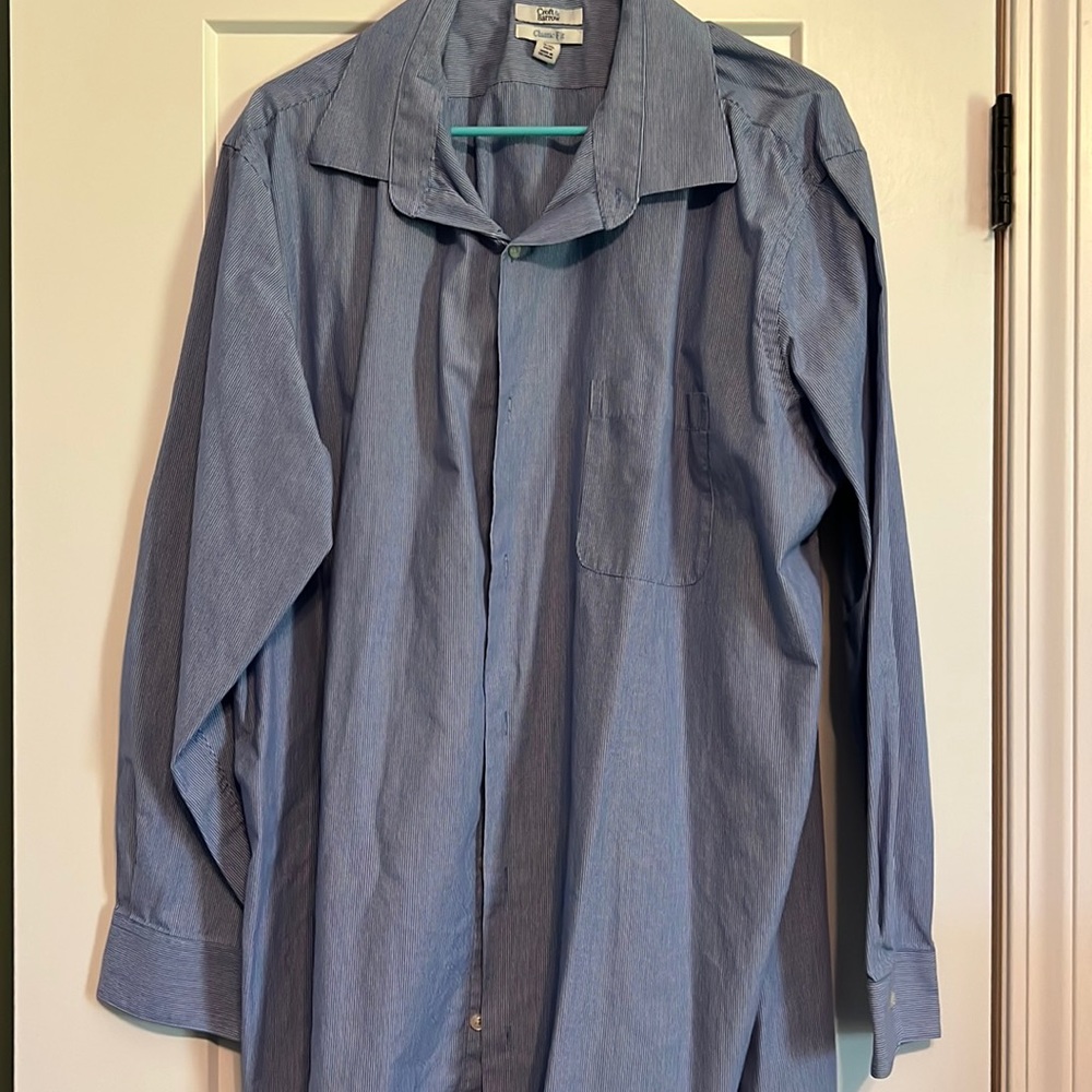 Pinstripe Mens dress shirt
